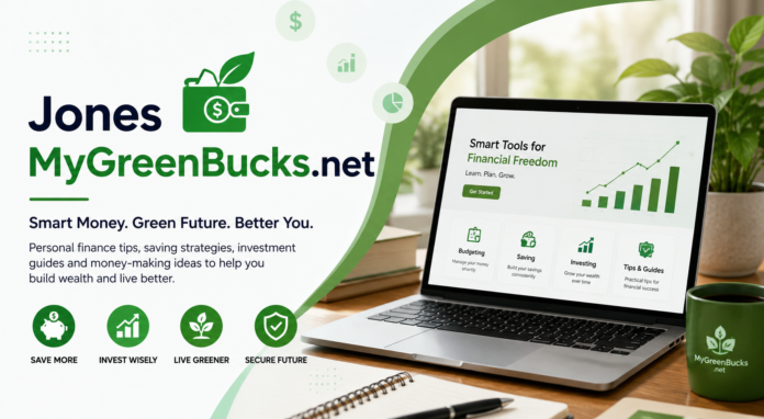 Jones MyGreenBucks Net